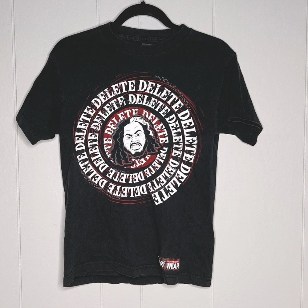 WWE Matt Hardy Woken Warrior Delete T-Shirt Small Flaws